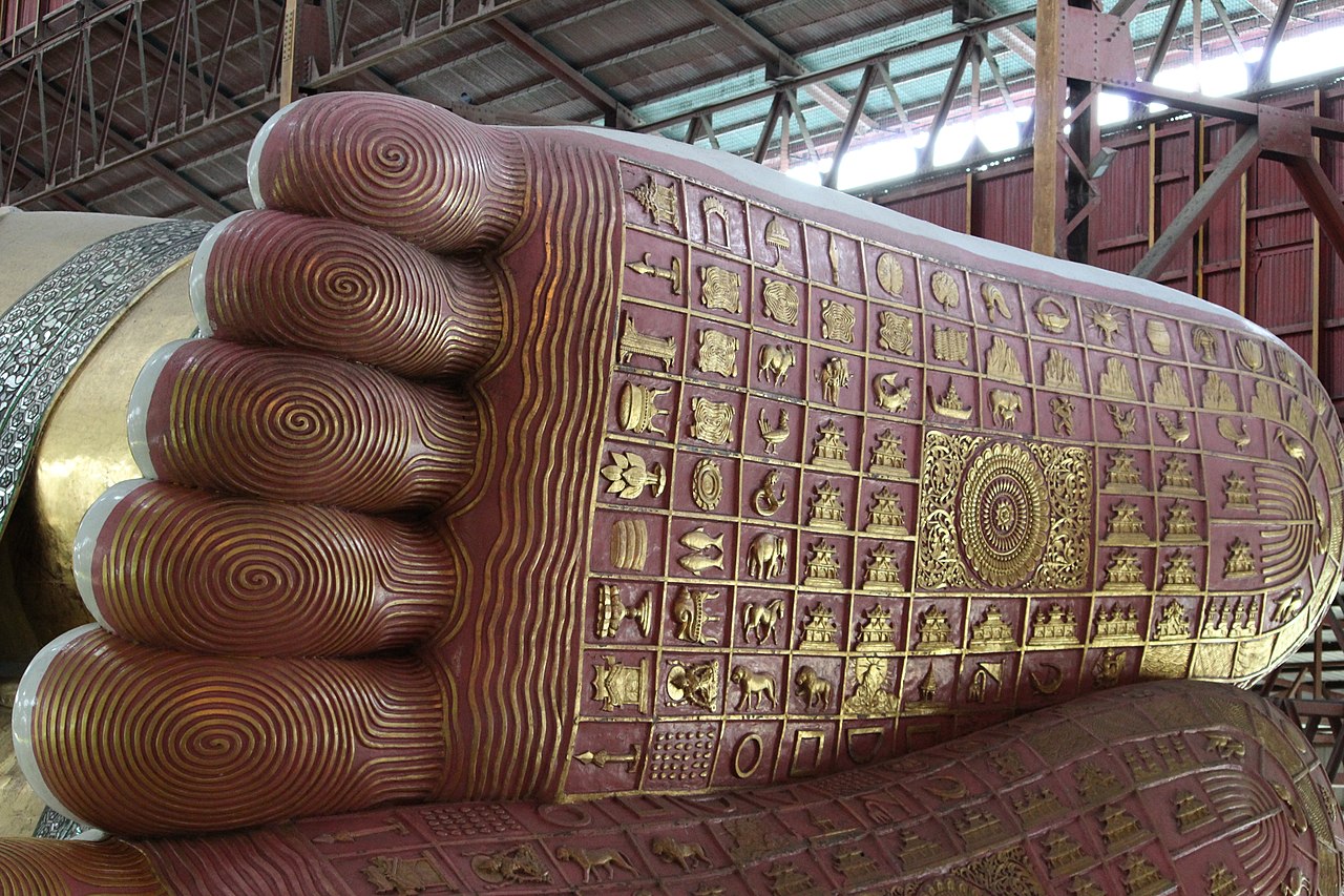 Buddha's footprint